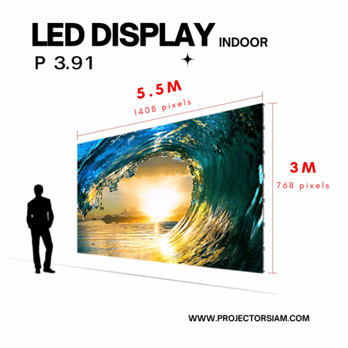 LED Indoor P3.91 5.5x3m